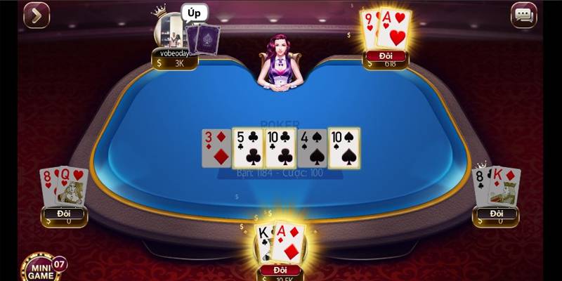 Xác định lá bài chung trong game bài poker
