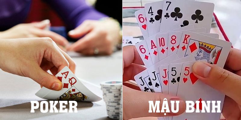 Phương pháp tính toán trong cách chơi bài Poker Việt Nam cũng khác với Mậu binh